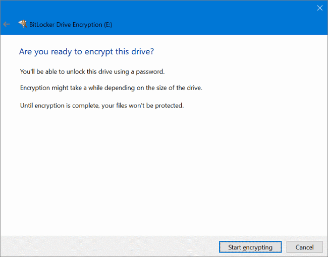 bitlocker password protect flash drive 6