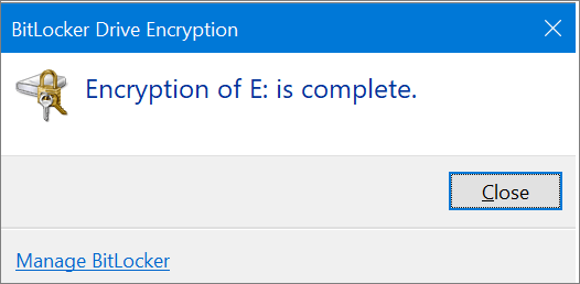 bitlocker password protect flash drive 7