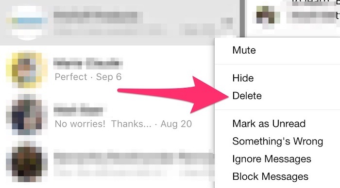 bulk delete facebook messenger deleted 1