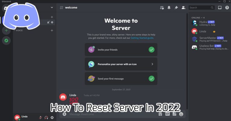 Read more about the article How To Reset A Discord Server In 2022