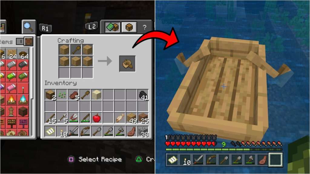 feature image minecraft how to make a boat guide