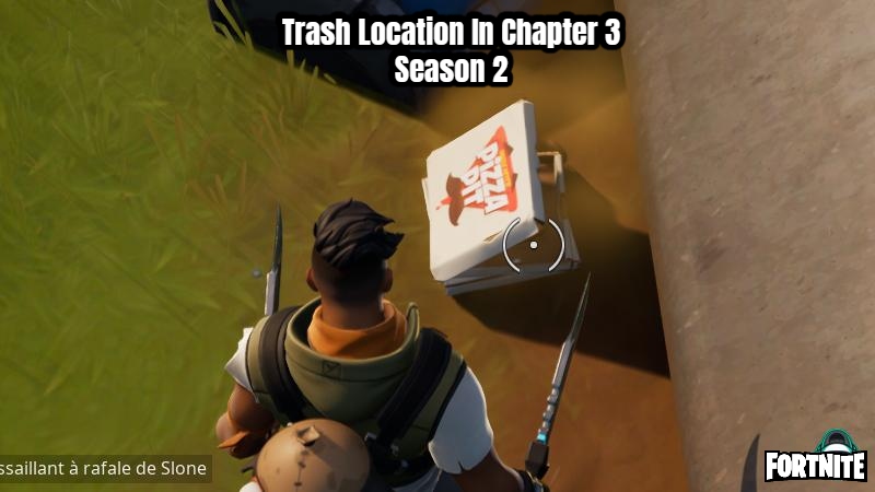 Destroy the trash scattered in the Sanctuary on Fortnite challenge