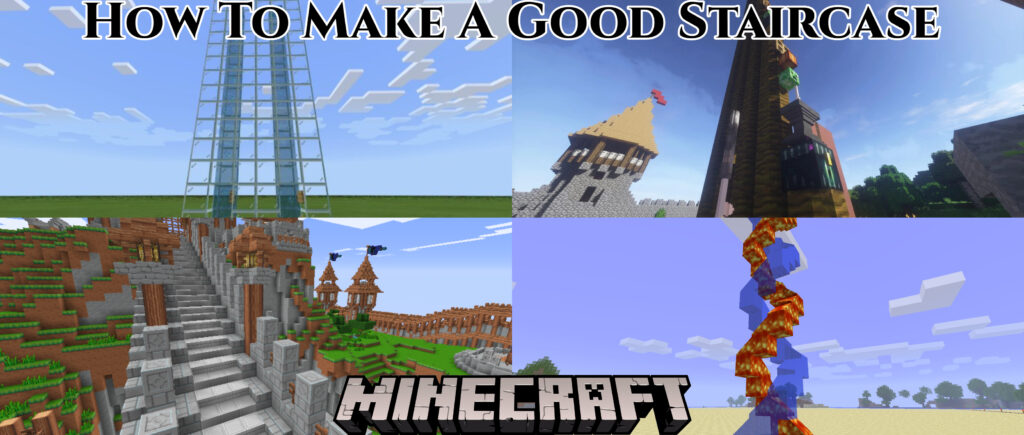 How To Make A Good Staircase In Minecraft 3