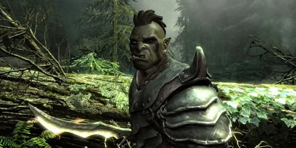 elder scrolls skyrim orc