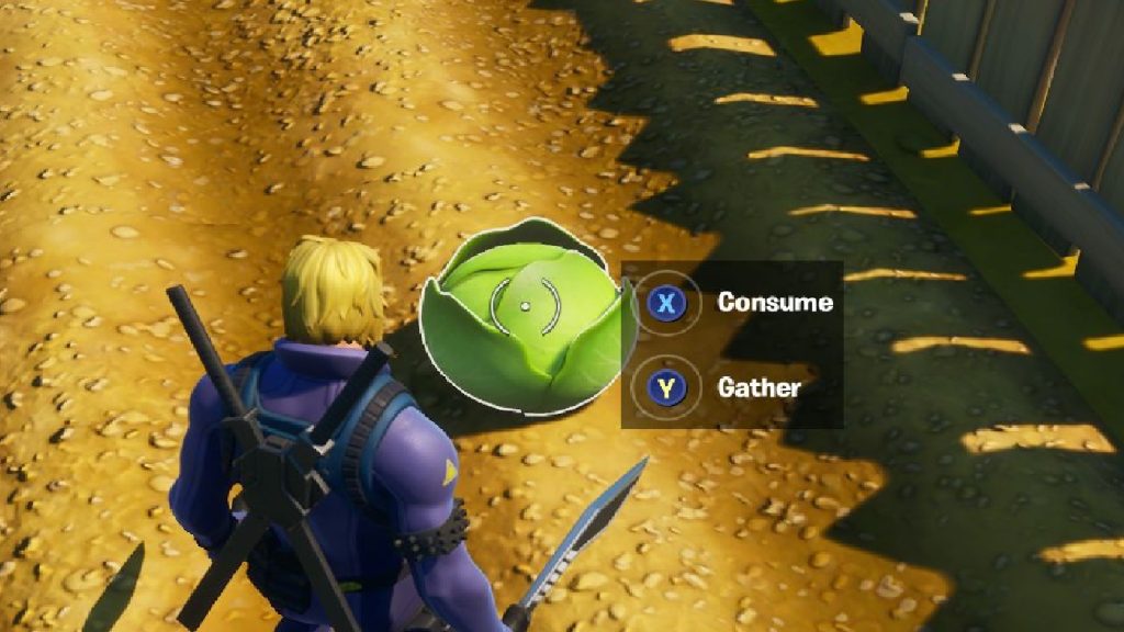 fortnite throw a cobbage