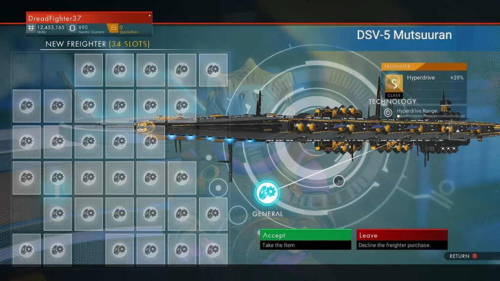 How To Get A Free S Class Freighter In No Man's Sky