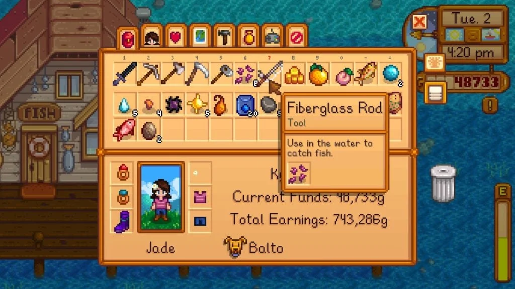 Stardew Valley: How To Attach Bait