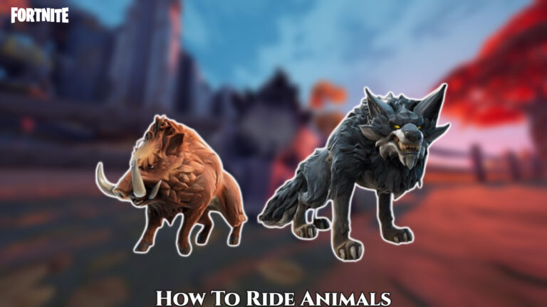 Read more about the article How To Ride Animals In Fortnite Creative