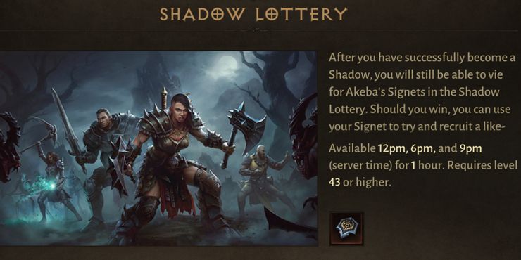 How To Become A Shadow In Diablo Immortal