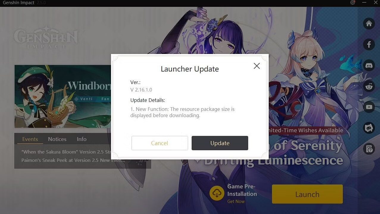 How To Pre Download Install Genshin Impact 2.8