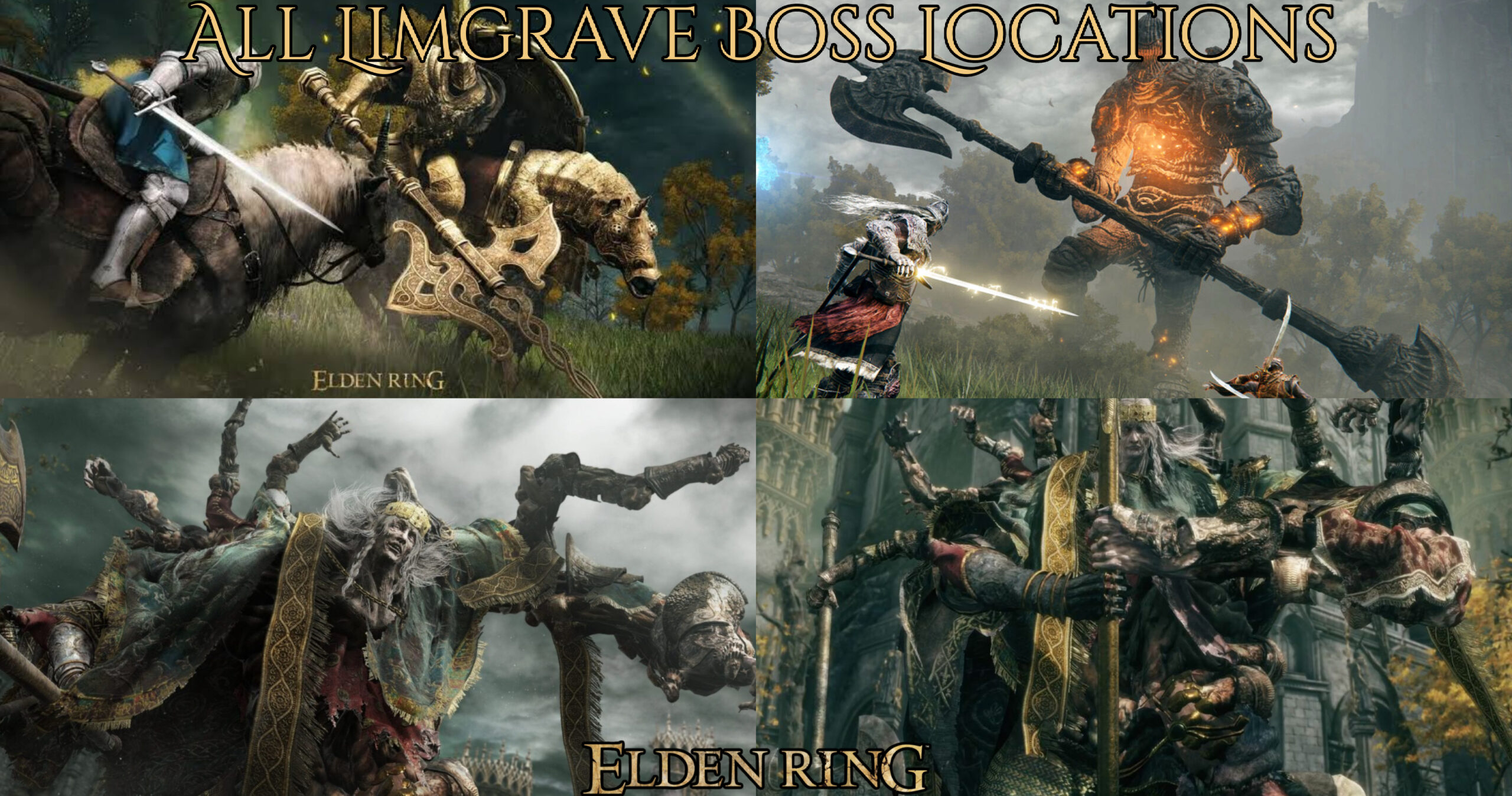 All Limgrave Boss Locations In Elden Ring 1