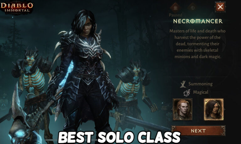 Read more about the article Best Solo Class In Diablo Immortal