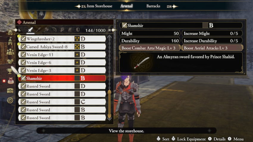 Fire Emblem Warriors Three Hopes: How To Increase Weapon Level