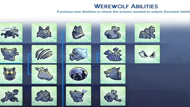 Sims 4 Werewolves Abilities