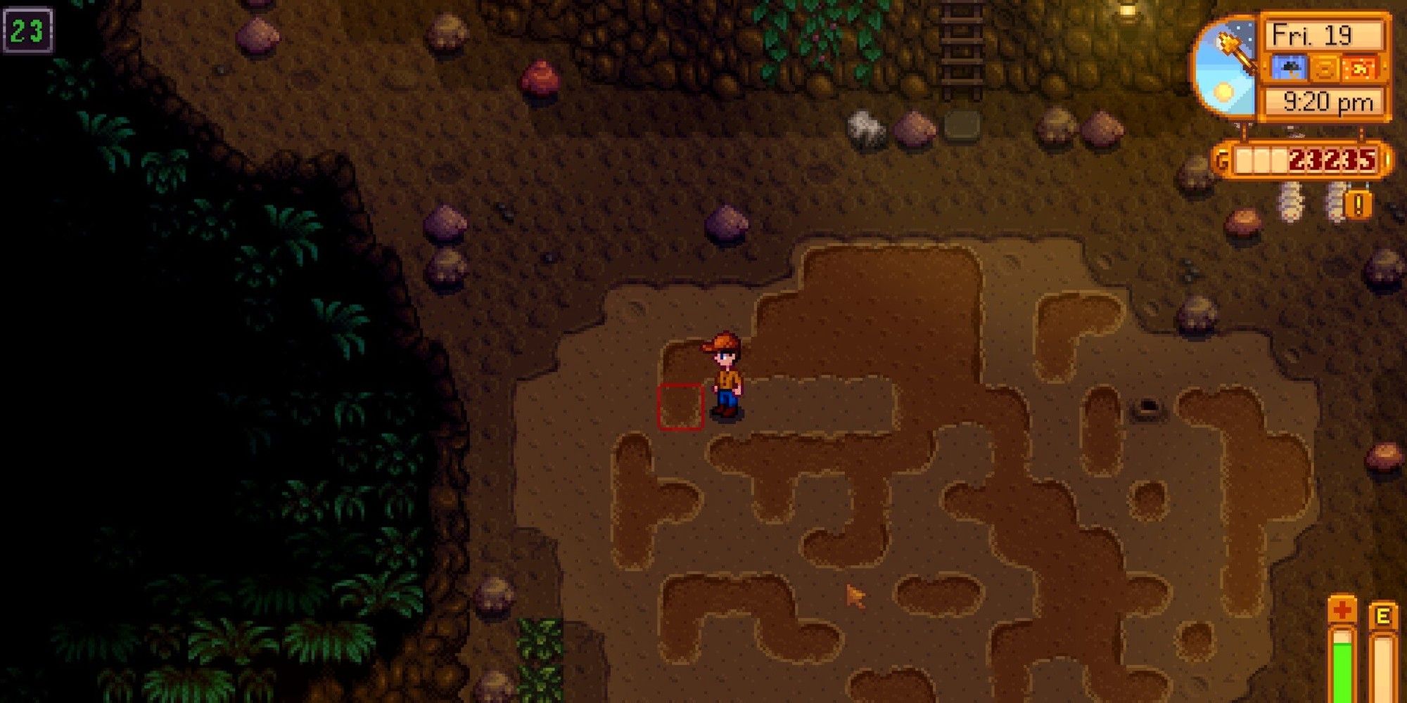 Stardew Valley Dirt patch in mines 1