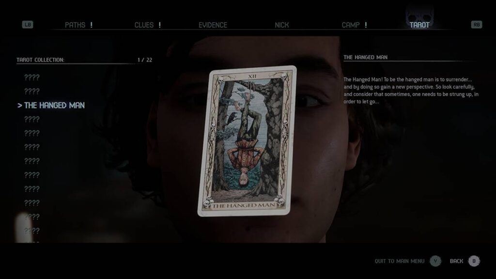 Tarot Card Location In The Quarry