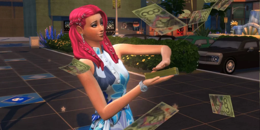 The Sims 4 Sim With Simoleons 1