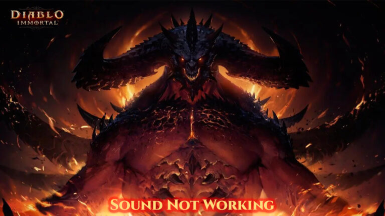 Read more about the article Diablo Immortal Sound Not Working