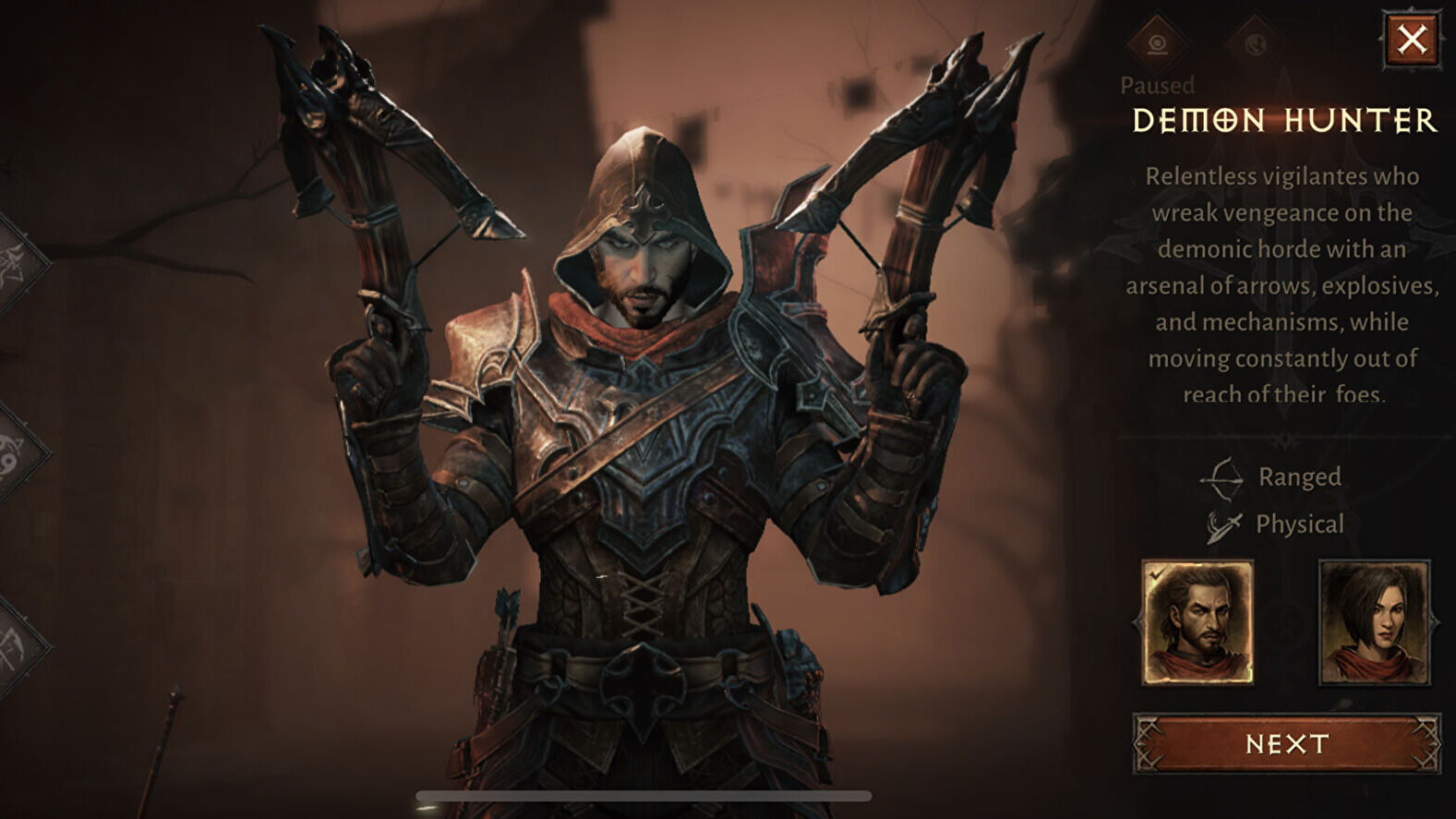 How To Create A New Character In Diablo Immortal