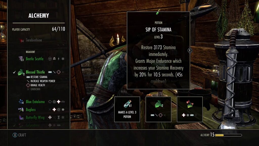 How To Make A Sip Of Ravage Stamina In Eso