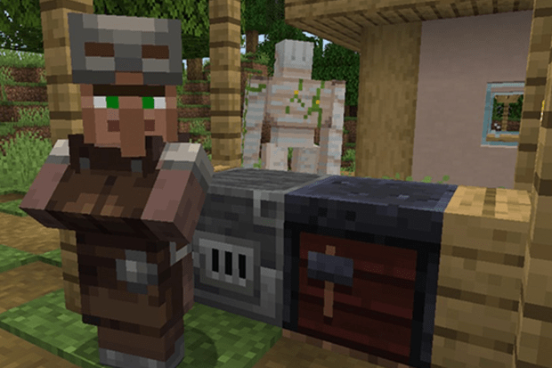 How To Get A Weaponsmith Villager In Minecraft