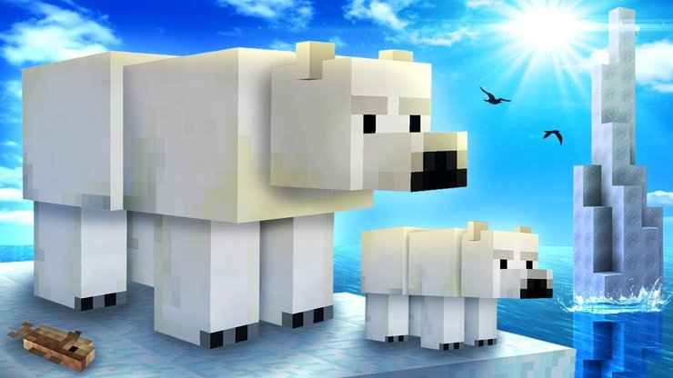 polar bear minecraft 1 cfed