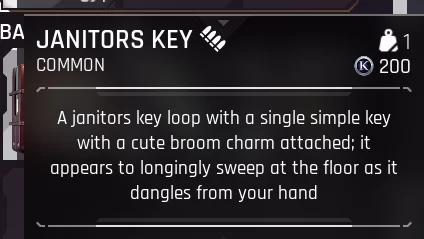 Janitors Key Location In The Cycle Frontier