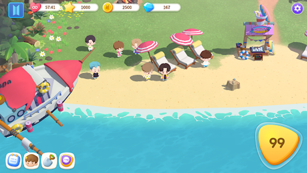 BTS Island Mod Apk Unlimited Money And Gems