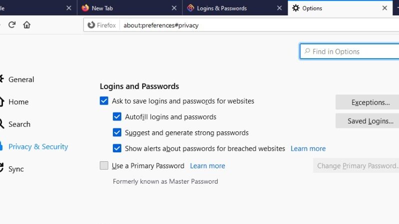 How To Find Your Saved Passwords On Mozilla Firefox