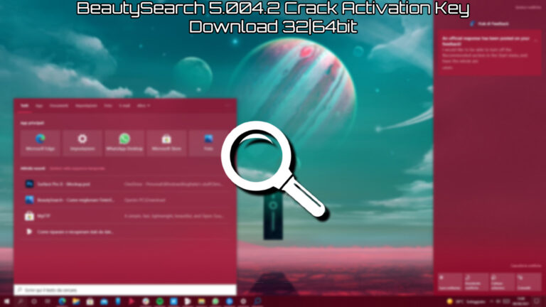 Read more about the article BeautySearch 5.004.2 Crack Activation Key Download 32|64bit