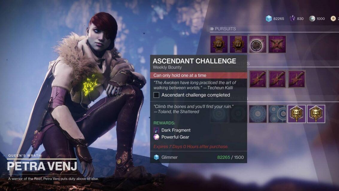 Ascendant Challenge Location Destiny 2 2022