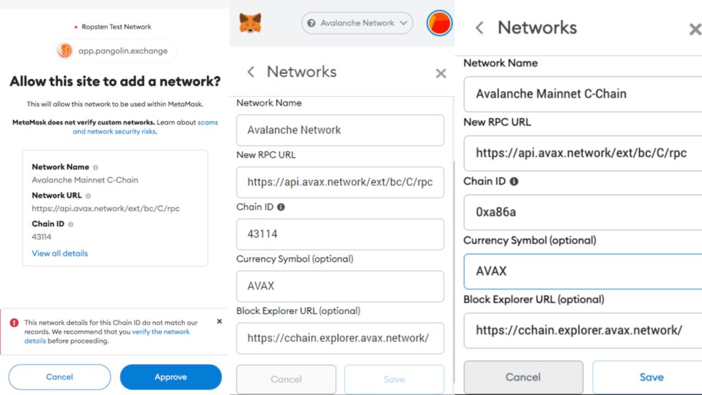 How To Add Avalanche To Metamask Mobile