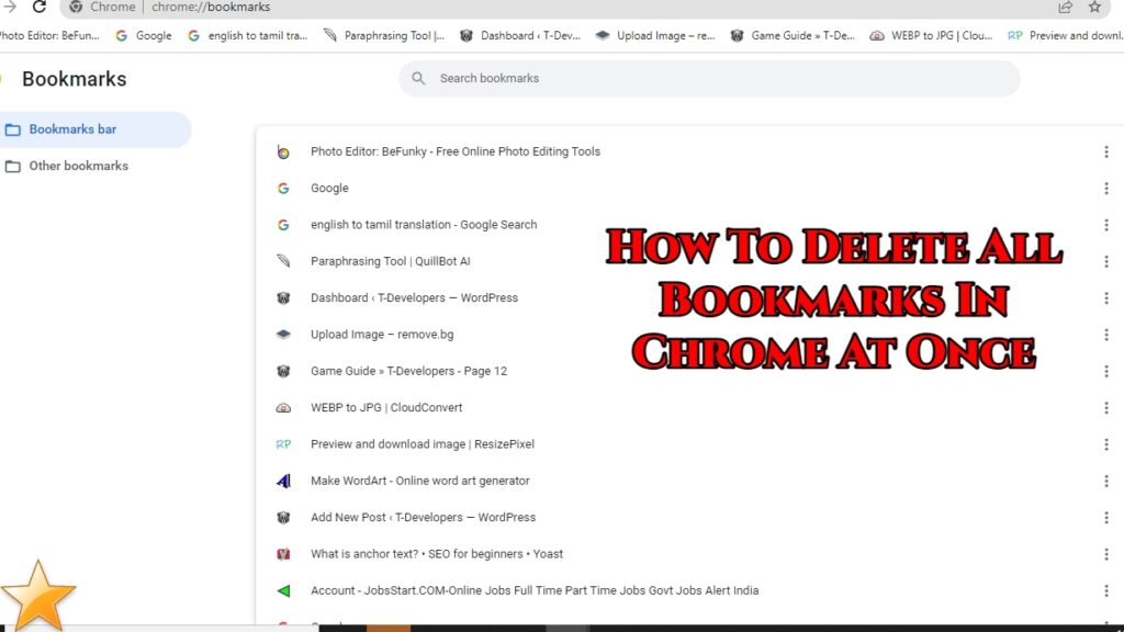 how-to-delete-all-bookmarks-in-chrome-at-once