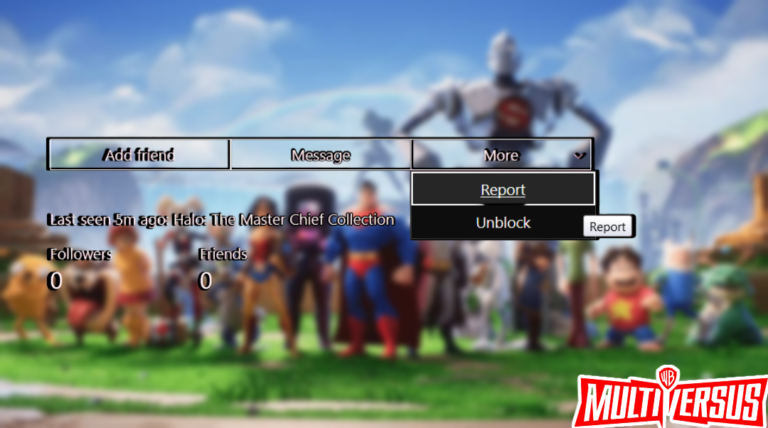 Read more about the article MultiVersus: How To Report Players