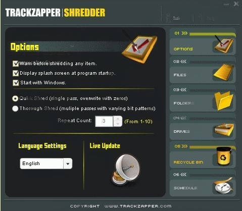 TZ Shredder Crack Registration Code Win/Mac