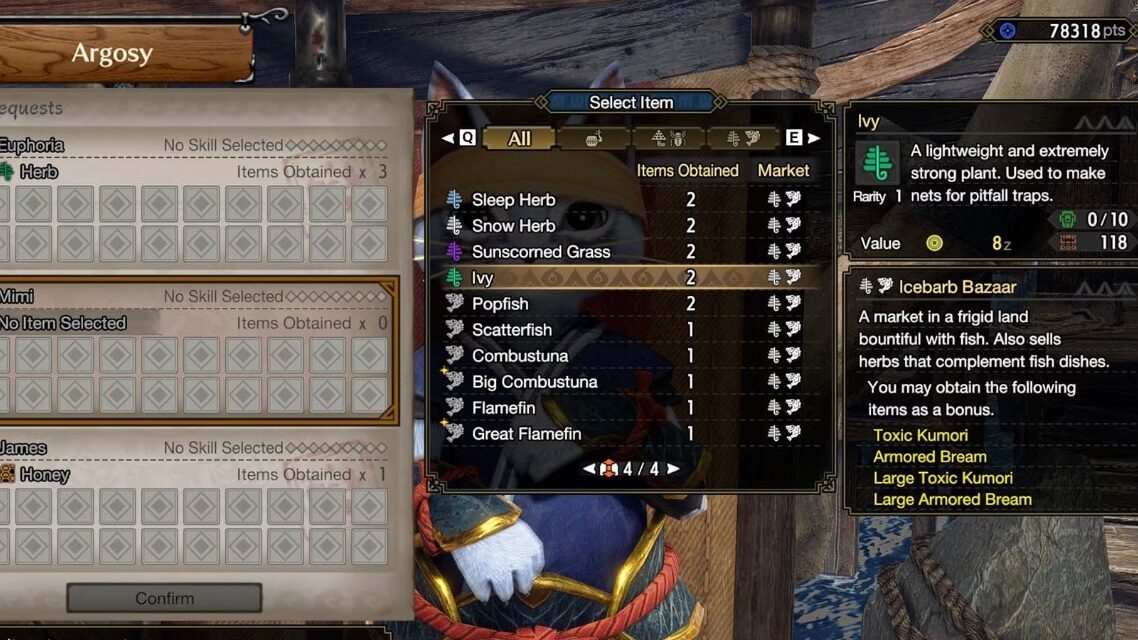 How To Get Large Armored Bream In MH Rise