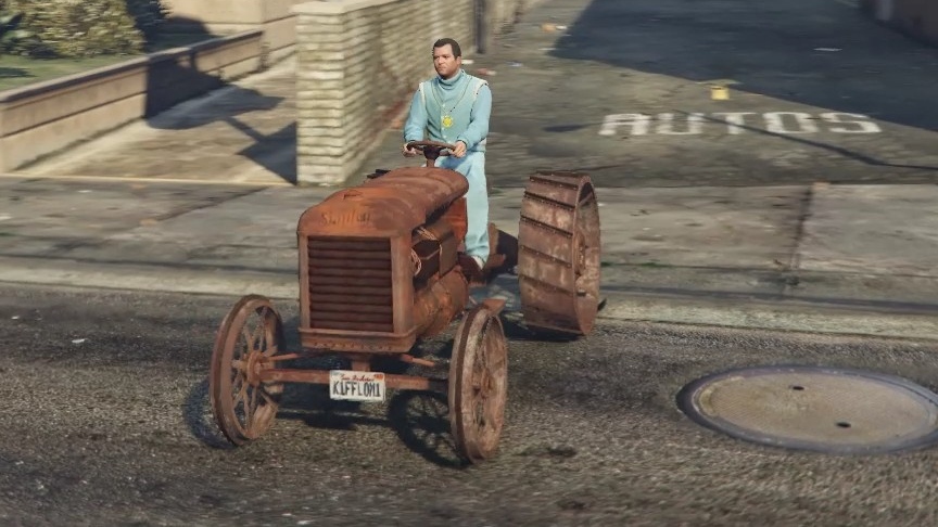 Rusty Tractor Location In GTA 5