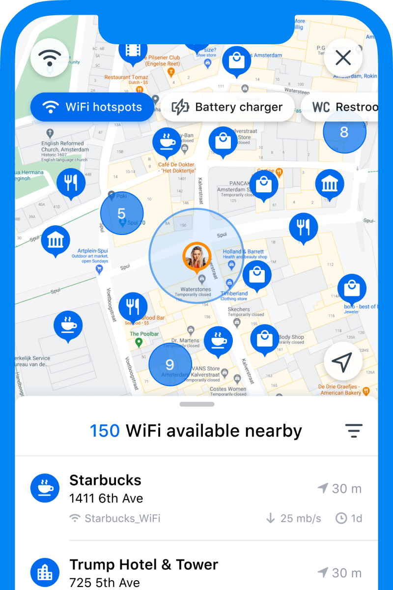 Wifi maps на андроид