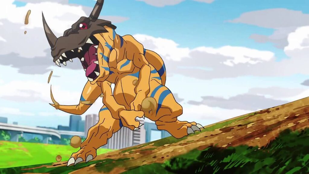 Digimon Greymon anime