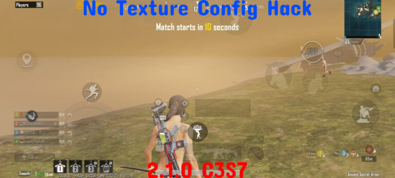 Read more about the article PUBG BGMI No Texture Config Hack 2.1 C3S7 Download