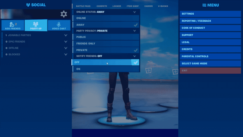 How To Appear Offline In Fortnite 2022
