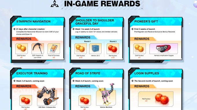 How To Get Tower Of Fantasy's Pre-Registration Rewards