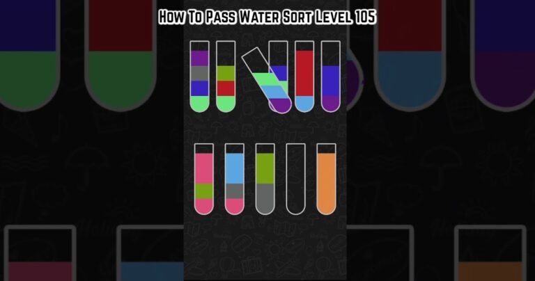 Read more about the article How To Pass Water Sort Level 105