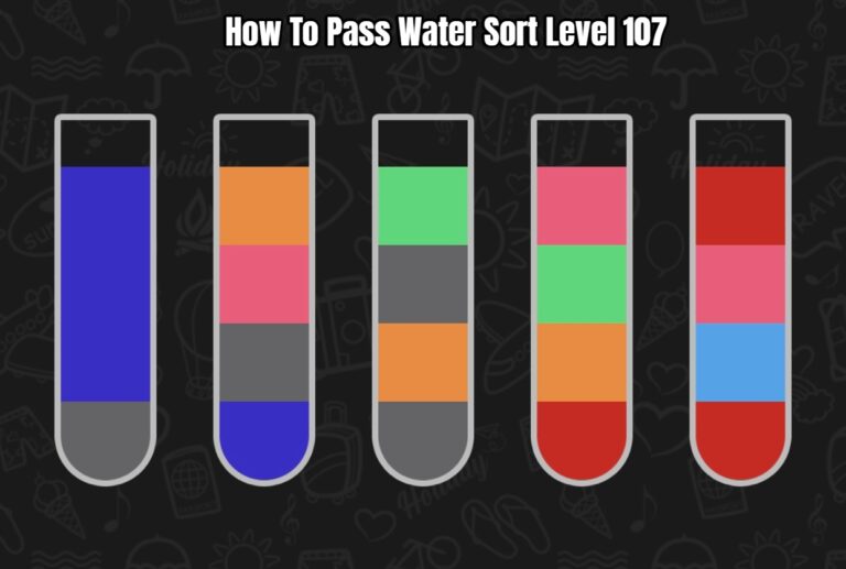 Read more about the article How To Pass Water Sort Level 107