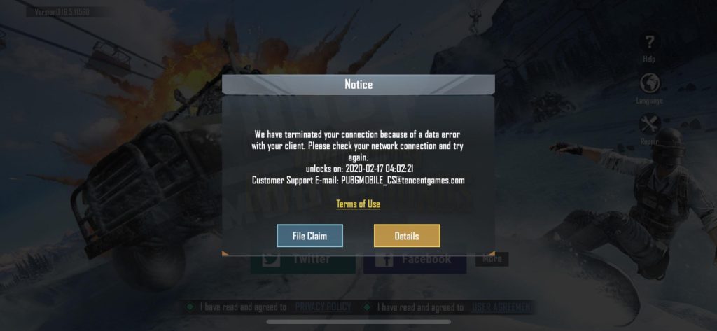 How To Fix 10 Min Ban In PUBG Mobile 2.2.1 C3S8