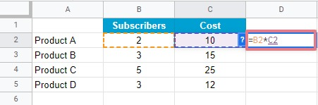 How To Use Array In Google Sheets