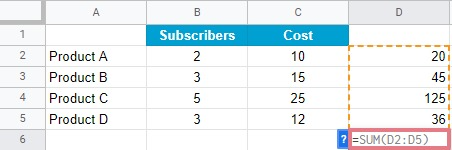 How To Use Array In Google Sheets