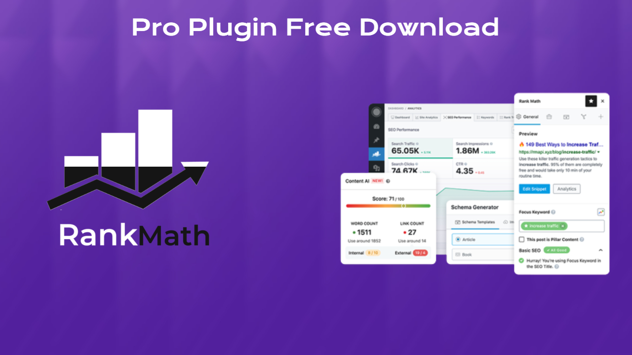 Read more about the article Rank Math SEO Pro Plugin Free Download 2022