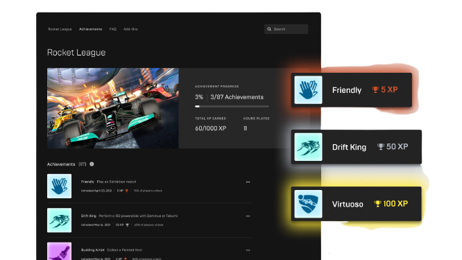 Does The Epic Games Store Have Achievements
