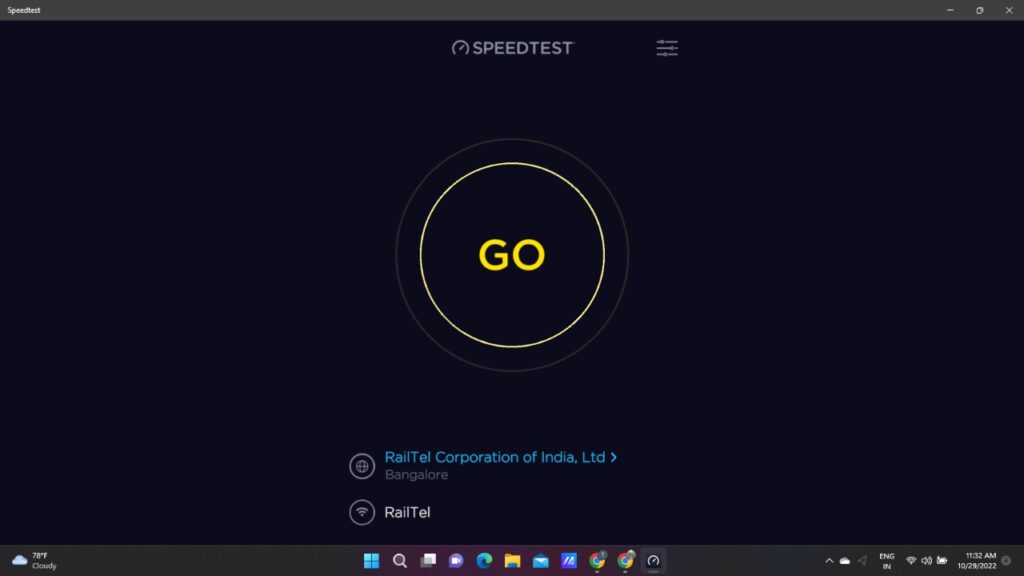 Ookla Speed Test App Download For PC
